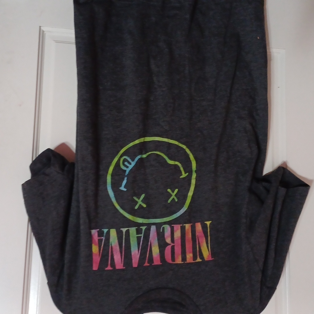 Gray nirvana shirt